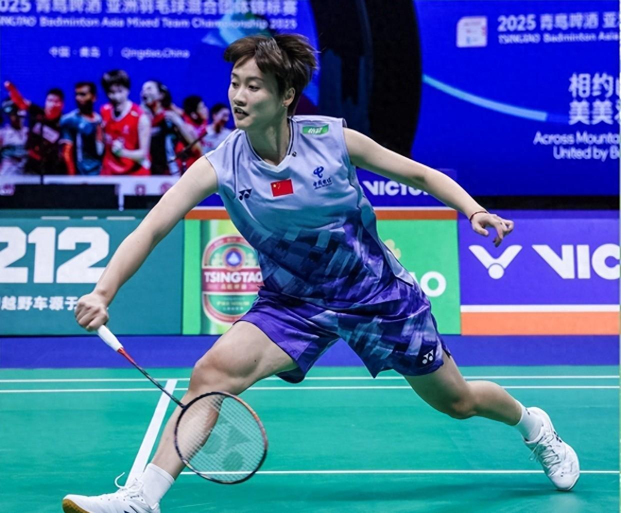 中国队鏖战韩国队，陈雨菲统治全场